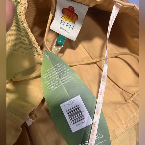 FARM Rio Sand Garden Lenzing™ Ecovero™ Euroflax™ Midi Dress - Picture 5 of 8